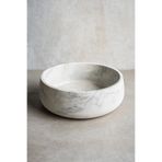 bellevie candles Mermer Desenli Dekoratif Kase tas tozu ile el yapımı