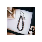 BellevieStore Hematit Doğal Taş Tesbih-Ahşap Kutulu - Kişiye Özel İsimli Tesbih - Doğum Günü - Özel Günler İçin hematit1