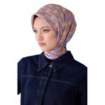 Belli 06 Twill Ipek Eşarp 4112D, Çok Renkli