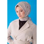 Belli Belli Saf Ipek Eşarp 4102D (Twill)-83, Bej