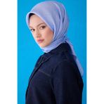 Belli Belli Saf Ipek Eşarp 4110D (Twill)-51, Turkuaz