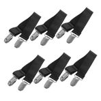 BELLIFFY 12 Çizme Klipsi Motosiklet Sürme Pantolonu Bacak Klipsi Bağlama Kayışı Çizme Güvenli Bacak Kayışı Çizme Askıları Kargo Bağlama Askıları Pantolon Kaleci Valiz Kayışı Klipleri
