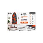 Bellin Ütü Masası Kılıfı Örtüsü Keçeli 120x45 Cm TURUNCU BENEKLİ