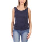 Bellivalini BLV50-262 Koyu Mavi Kadın T-shirt