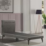 Bellona Flexy Baza Başlık Takımı Tek Kişilik Karyola Set 120x200