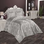 Belloo Home Duru Yatak Örtüsü - Gri - 240 x 240 cm