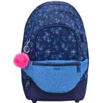 Belmil 338-84/P/7 Flower Jeans Chic Mıknatıslı Okul Çantası
