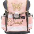 Belmil Classy Butterfly Pembe Okul Çantası 19 L Kapasiteli Ergonomik Tasarım Çocuklar İçin