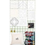 Belomia Home Collection Punch Devam Seti- Punch Kırlent Işleme Seti