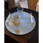 Beloved Gold İncili Söz Tepsisi gold