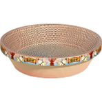 Belovee Kediler Scratcher Karton Salonu Yatak Kırpma Padleri Kase Kırpma Oluklu Lucy 43X43X11CM (Yurt Dışından) - ------