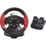 Beloving Oyun Yarış Simülatörü Titreşim Pc Direksiyon Simidi ve Pedal / Pedal / (Yurt Dışından) - Siyah