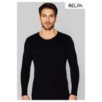 Belpa Ersa Iç Giyim Erkek Termal Fanila 2'Lı, Siyah, 2XL