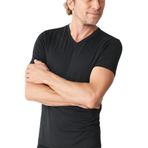 Belpa Ersa Iç Giyim Modal Erkek V Yaka T-Shirt 3'Lü, Siyah, S