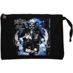 Belphegor Bondage Goat Zombie Siyah Clutch Astarlı Cüzdan / El Çantası - 25x18cm