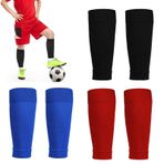 Belvanr 3 çift çocuk futbol çorabı, elastik futbol kolluğu, tüplü spor çorabı, çocuklar için, nefes alan antrenman çorabı, futbol, basketbol, bisiklet sürmek için, Kırmızı, mavi, siyah, 33