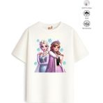 Belya Kids Wear Kız Çocuk Tam Kalıp Buzp 59 Oversize Tişört - Çok Renkli - 9 - 10 Yaş