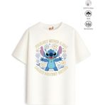 Belya Kids Wear Kız Çocuk Tam Kalıp Sh Tasarım 38 Oversize Tişört - Çok Renkli - 5 - 6 Yaş