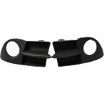 Bem Parts Clıo 2-Symbol 2004-2008 Sis Far Kapağı Sisli Takım - Siyah