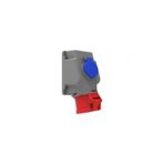 Bemis 5X32A BC1-3505-2537 CEE Norm 90 Derece Eğik Pano Prizli Duvar Prizi
