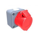 Bemis BC1-1504-2510 4x16A 3P+E 380V 50-60Hz 6h IP44 Duvar Prizi