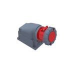 Bemis BC1-4504-7535 4x63A 3P+E 380V 50-60Hz 6H IP67 Pilotlu Eğik Duvar Priz