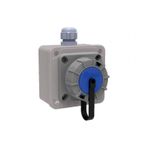 Bemis BS1-1402-7510 1x16A 2P+E 200 250V IP68 Monofaze Duvar Fişi
