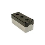 Bemis BT3-3000-0006 IP67 Siyah 3lü Plastik Buton Kutusu