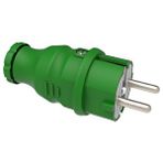 Bemis BV1-1402-2011 1x16A Yeşil Renk IP44 Kauçuk Düz Fiş