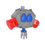 Bemis BX1-0660-2113 4-32A 2 Adet 1-16A 2 Adet 3 Hava Çıkışlı CEE Norm Poly Box