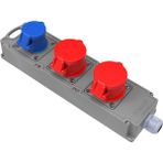 Bemis Cee Tri Box Grup Priz 5/16a. 380v. 2 Ad.+3/16a. 220v. 1 Ad.