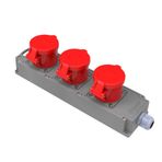Bemis CEE Tri box Grup Priz 5/32A. 380V. 3 Ad.