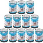 Bemoty Balık Etli Premium Yavru Kedi Maması 12 x 415 gr Lezzetli Konserve Mama