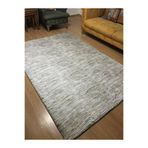 Bemrax Fistanbul Ipek Kadife Halı Örtüsü- Bej 200 x 300