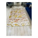 Bemrax Fistanbul Lastikli Halı Örtüsü Karışık Renkli 150 x 235