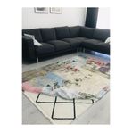 Bemrax Fistanbul, Lastikli Halı Örtüsü Karışık Renkli 160 x 230