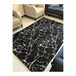 Bemrax Fistanbul Lastikli Halı Örtüsü Siyah 200 x 300