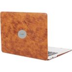 Bemy Ticaret Macbook Air Kılıf 13 Inç Deri LEAT01 Eski USB Girişli Model 2010-2017 A1369 A1466 ile Uyumlu Kahverengi