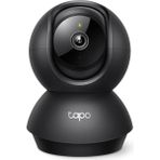 Bemy Ticaret Tapo C211 2k 3mp Yatay ve Dikey Ev Güvenliği Wi-Fi Kamerası, Gece Görüşü, IP66 Su Geçirmez, Siyah Renk + 64GB Kioxia Microsd Bellek