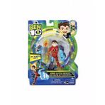Ben 10 BEN66000-76100-02 Omni-Glitch Heroes Ben-Heatblast-Shockrock