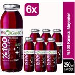 Ben Organic Kırmızı Meyveler Suyu 6 x 250 ml
