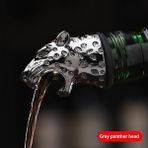 Ben Stil 1 Adet Jagermeister Şarap Dökücü Çinko Alaşım Geyik Elk Aslan Boğa Kafası Şarap Stoper Içecekler Bar Araçları Gece Kulübü Bar Aksesuarları (Yurt Dışından) - Renkli
