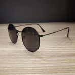 Ben.x Toms TeddyTT1001 C108 Polarize Yuvarlak Erkek Güneş Gözlüğü - Siyah