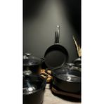 Bena Life 9 Parça Döküm Tencere Seti Black - Siyah