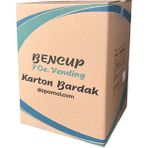 Bencup 7 Oz Karton Bardak 3000'LI Koli Sıcak İçecekler İçin Ekonomik ve Pratik Çözüm