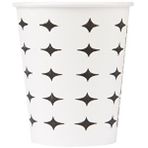 Bencup Karton Bardak Yıldız Desenli 7 Oz 3000'Li Koli