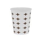 BENCUP Teknomeda Yıldız Desenli Karton Bardak 7 Oz 3000'li Paket