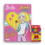 Bendon Barbie Jumbo Boyama ve Aktivite Kitabı Boya Kalemi ile