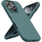 Bene-Qi Apple iPhone 16 Kılıf 6.1" ile Uyumlu, İnce Sıvı Silikon Cep Telefon Kılıfı, Mikrofiber Astar İç Yüzey, Darbe Emici Kapak, Kolay Temizlenebilir Phone Case - Kaktüs