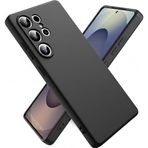 Bene-Qi Samsung Galaxy 24 Ultra Kılıf 6.8" ile Uyumlu, İnce Sıvı Silikon Cep Telefon Kılıfı, Mikrofiber Astar İç Yüzey, Darbe Emici Kapak, Kolay Temizlenebilir Phone Case - Siyah